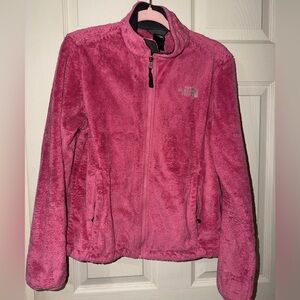 The North Face Vibrant Pink Fleece Jacket